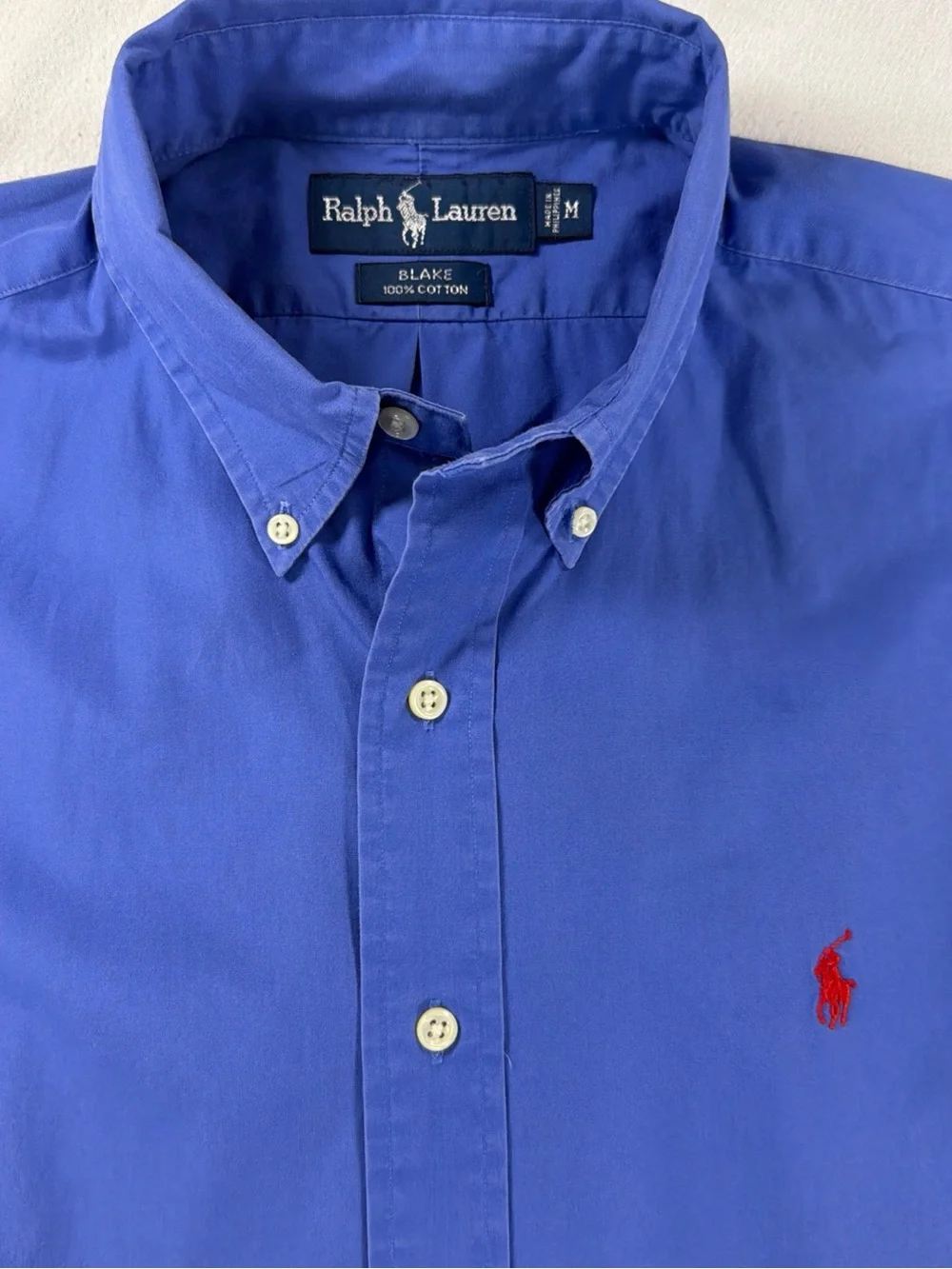 Polo Ralph Lauren cobalt embroidered